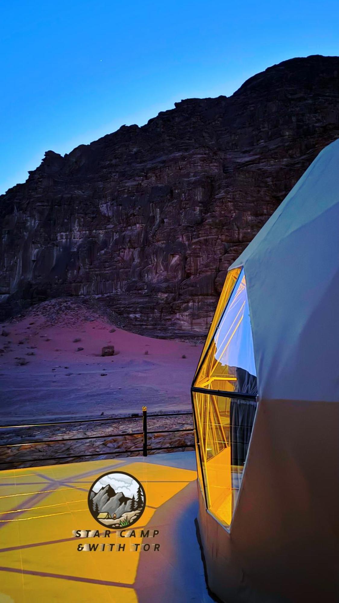 Hotel Star Camp & With Tor Wadi Rum Exteriér fotografie