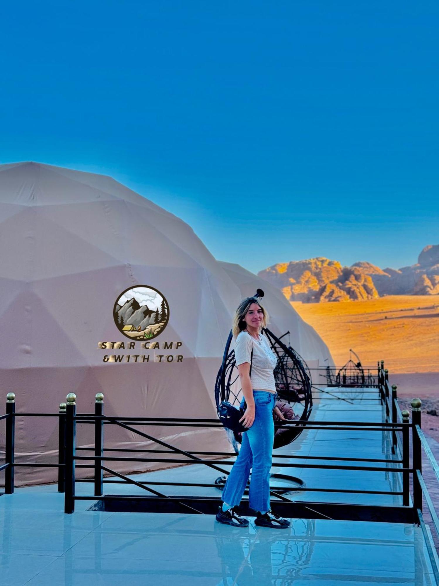 Hotel Star Camp & With Tor Wadi Rum Exteriér fotografie